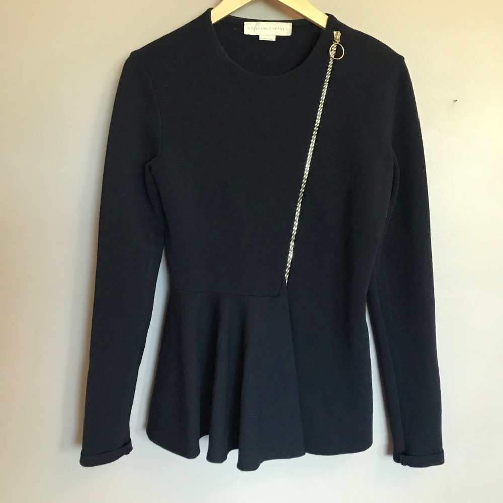 Navy Stella McCartney knit top (very dark Navy!) - Picture 4 of 6